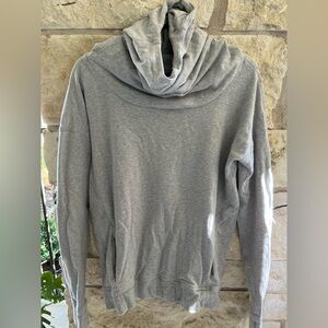Lululemon Long Cowl Gray Hoodie